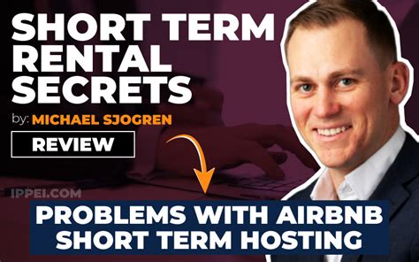 Michael Sjogrens Short Term Rental Secrets Review 3 Problems With