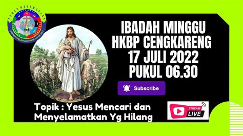 Live Ibadah Pagi HKBP Cengkareng Jam 06 30 YouTube