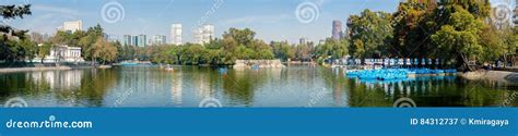 The Lake at Chapultepec Park in Mexico City Editorial Photography ...