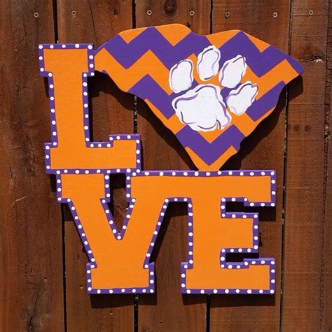 Love For Clemson Go Tigers