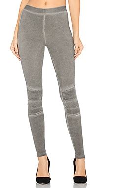 David Lerner Stitched Moto Legging In Fawn Revolve