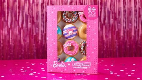 Barbie Krispy Kreme Doughnuts Celebrate 65th Anniversary