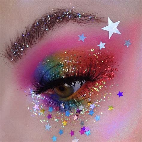 Rainbow Glitter Eyeshadow Perfect For Pride Month Artofit