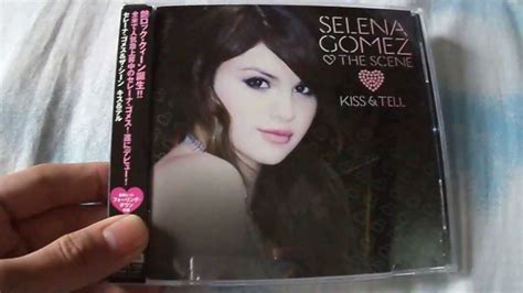 Selena Gomez Kiss And Tell Japanese Edition Unboxing Youtube