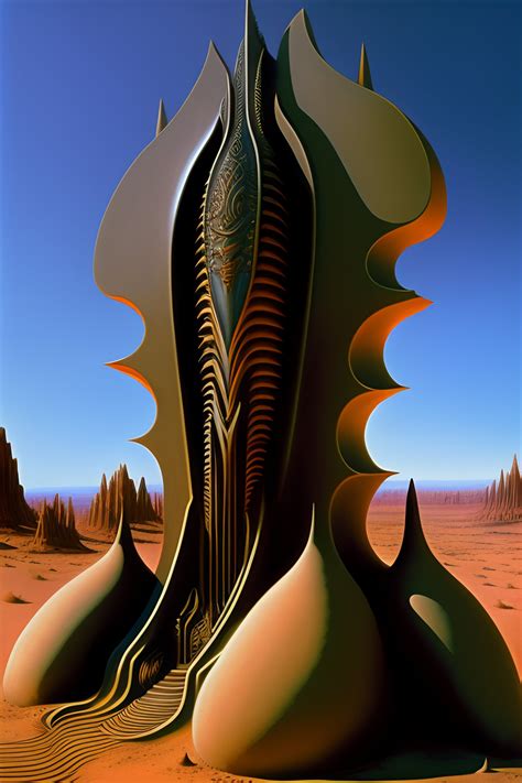 Lexica Alien Tombstone Artwork By Hr Giger By Roger Dean By Julie