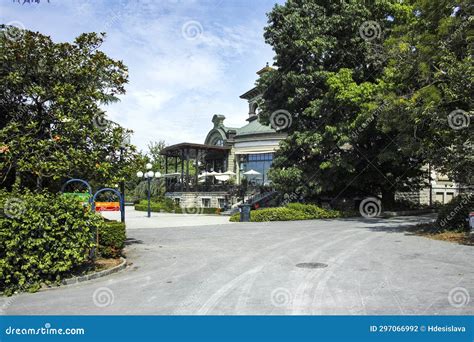 Typical Building And Street At City Of Lausanne Switzerland Editorial