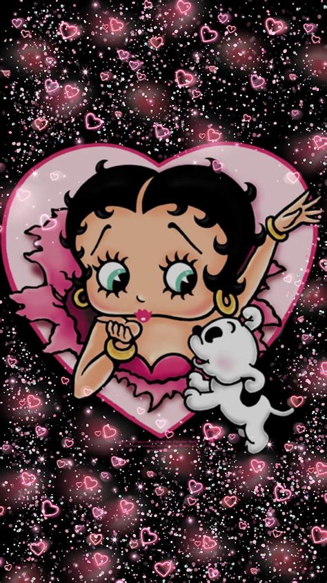 Betty Boop Pink Corazones Love HD Phone Wallpaper Peakpx