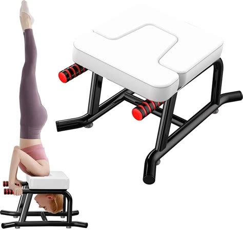 Yoga Headstand Bench Stand Yoga Chair Stool Handstand With Sturdy Iron