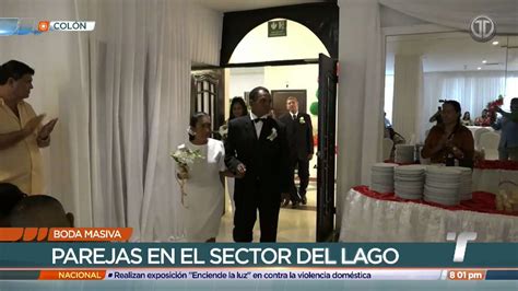 Telemetro Reporta On Twitter Varias Parejas Participaron De Una Boda