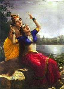 DecorAdventures Radha And Madhav Krishna 1900 By Raja Ravi Varma