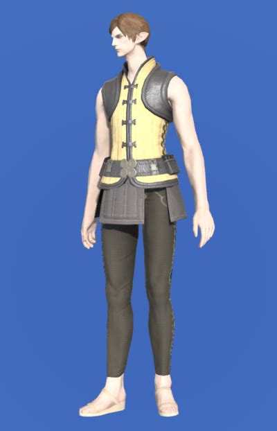 Dated Velveteen Doublet Vest Yellow Gamer Escape S Final Fantasy