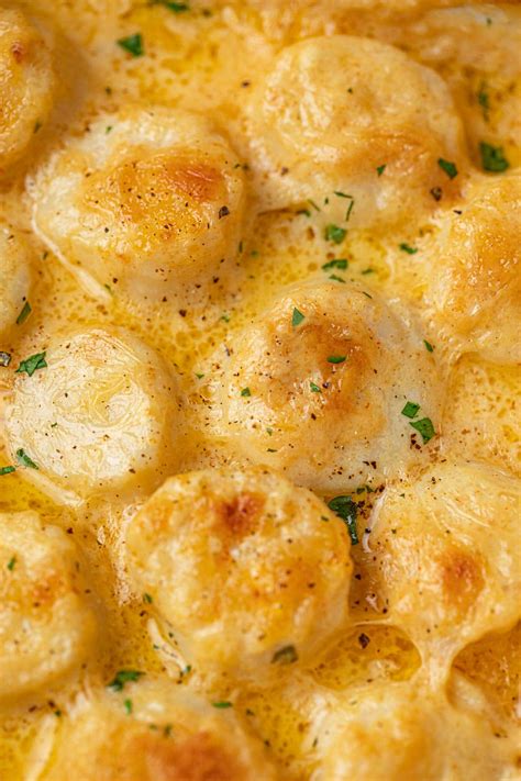 Ultimate Scallop Gratin (1 bowl Prep, Just 20 mins!) - Dinner, then Dessert