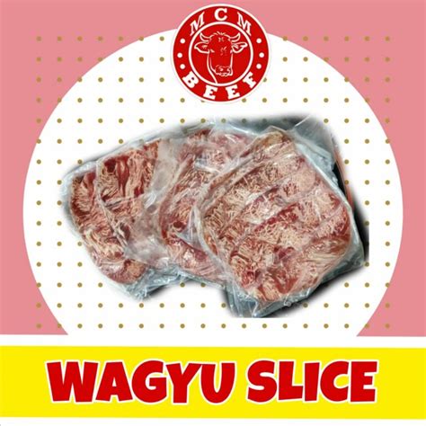 Wagyu Slice Mcm Beef Paxelmarket Order Online