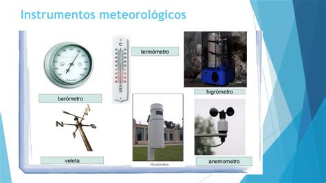 Instrumentos meteorológicos PPT