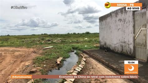 H Mais De Dois Sofrendo Esgoto Estourado Moradores De Sousa Pedem