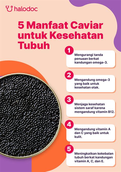 Terkenal Mahal Ini Manfaat Kaviar Untuk Kesehatan Tubuh