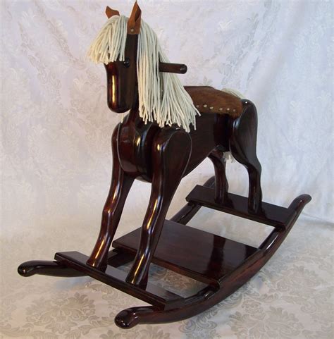 Handcrafted Wooden Rocking Horse Heritage By Andrewsrockinghorse