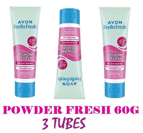 Avon Feelin Fresh Quelch Powder Fresh Anti Perspirant Deodorant Cream