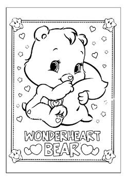 Experience the Magic of Care Bears with Our Printable Coloring Pages for Kids