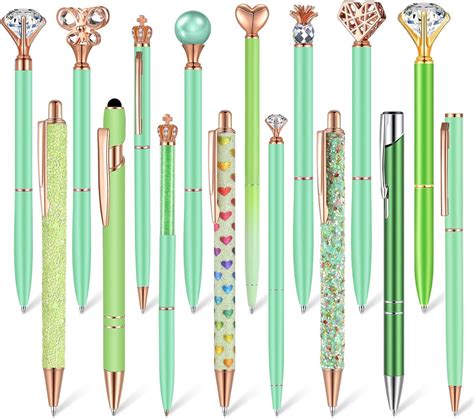 Amazon Colarr Pcs Ballpoint Pens Set Metal Crystal Diamond Pen