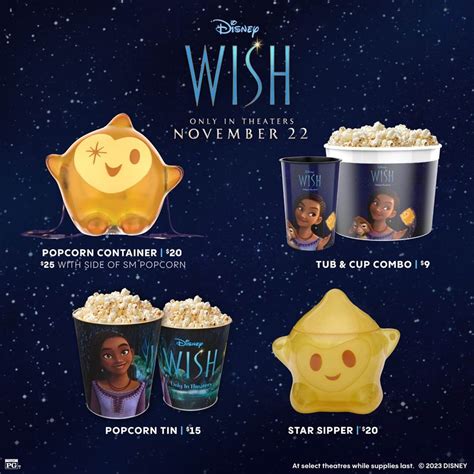 Cinemark Unveils Concession Collectibles For Wish Laughingplace