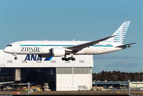 Ja J Zipair Tokyo Boeing Dreamliner Photo By Cwong Id