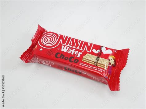 Nissin Chocolate Wafer In Manila Philippines Stock Photo Adobe Stock