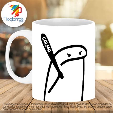 Flork Me Gusta Resolver Todo Con Calma Tazas Personalizadas En