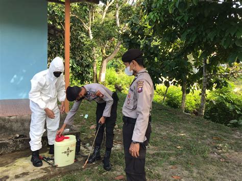 Tim Satgas Aman Nusa Ii Polres Kayong Utara Berikan Himbauan Kepada