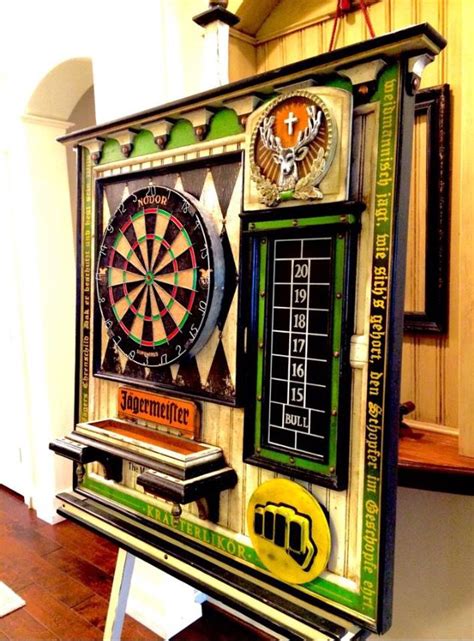 Jagermeister Dartboard Dart Board Bar Room Design Dart