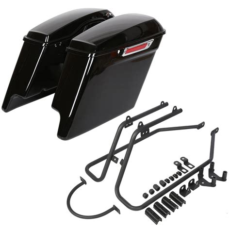 Stretched Hard Saddlebags Conversion Brackets For Harley Sportster