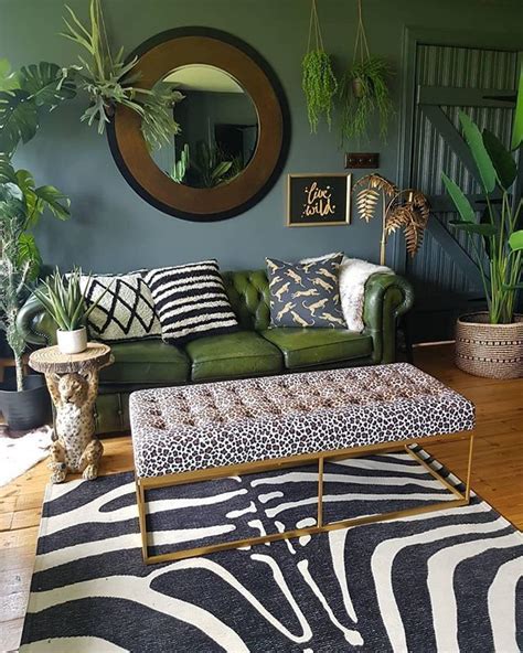 Zebra Print Living Room Decorating Ideas