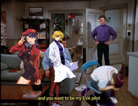 Gendo everytime Shinji fails : r/evangelionmemes