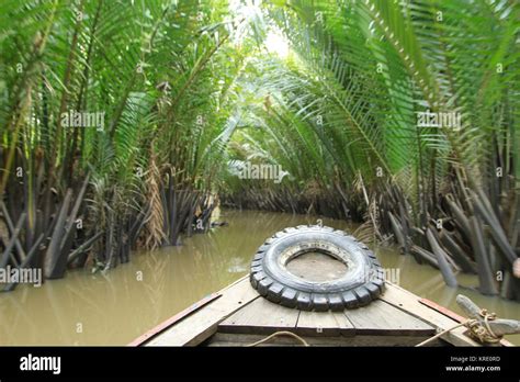Mekong River Boat Mekong Delta Vietnam Stock Photo Alamy