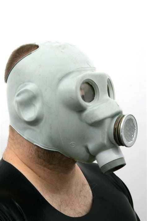 Russische Gasmaske PMG XL grau - Bizarre-Rubber-Shop (Latex, Gummi, G