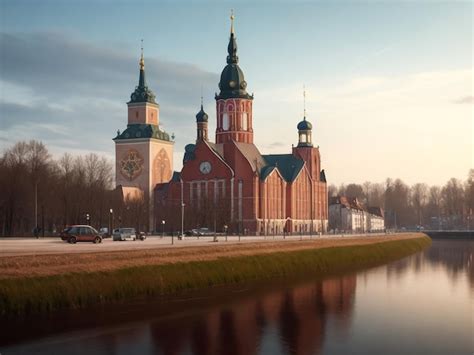Premium AI Image | A beautiful Kaliningrad