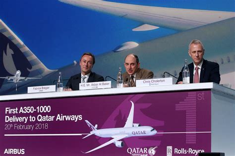 Qatar Airways Takes Delivery Of The Worlds First Airbus A350 1000