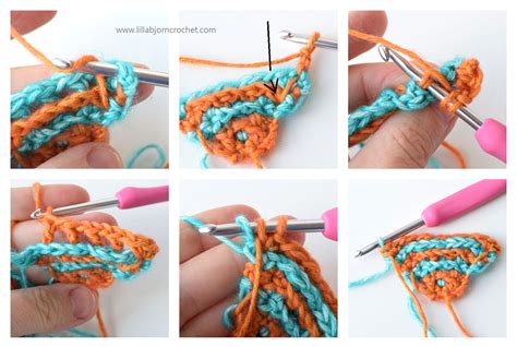 Brioche Crochet How To Make Triangle Shape Step By Step Tutorial