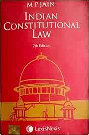 Amazon In Buy Indian Constitutional Law By Mp Jain Second Hand Used