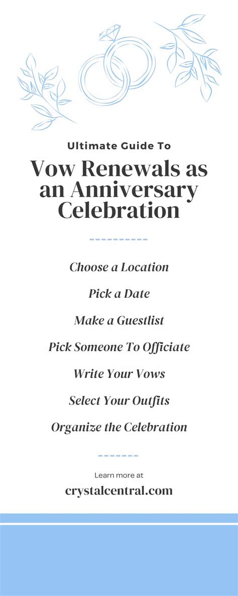 Ultimate Guide To Vow Renewals As An Anniversary Celebration