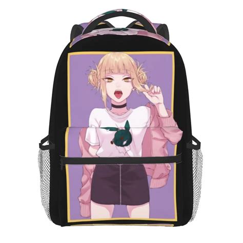 Himiko Toga Mha Backpack My Hero Academia Travel Backpa Boy Gril Style School Ba Backpacks And Bags