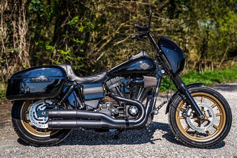 Thunderbike Johnny Black • Custom H D Dyna Low Rider S Fxdls 110cui