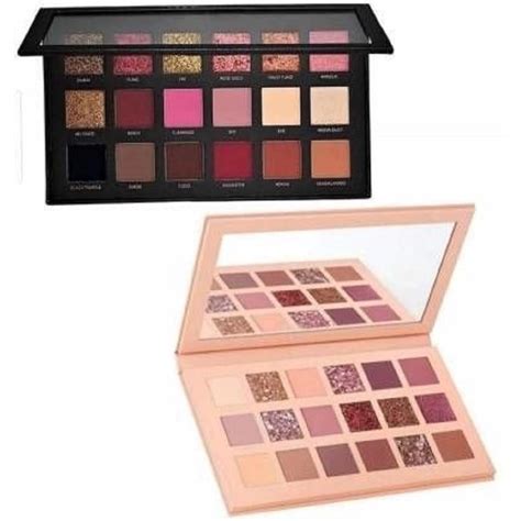 Nude Edition 18 Color Eyeshadow And Rose Gold Edition 18 Color Matte