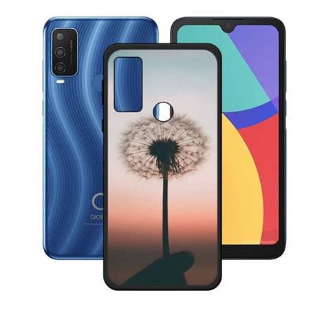 FZ Coque Pour Alcatel 1L Pro 2021 6 1 Silicone TPU Souple Case De