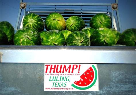 Luling Watermelon Thump Schedule Dodi Nadeen