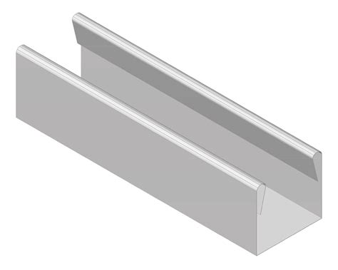 U Profil 40 mm RAL 9002 LD Bauelemente Generalvertrieb für FALK