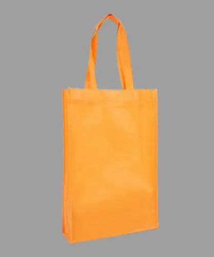 Orange Loop Handle Non Woven Bag Capacity 5kg At Rs 7 Piece In Erode