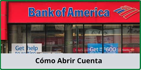 C Mo Abrir Una Cuenta En Bank Of America