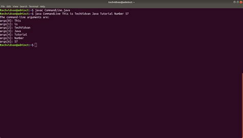 Java Command Line Arguments With Examples Techvidvan