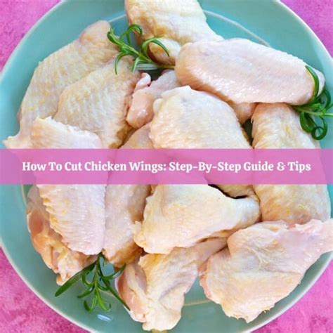 How To Cut Chicken Wings Step By Step Guide Tips Intentional